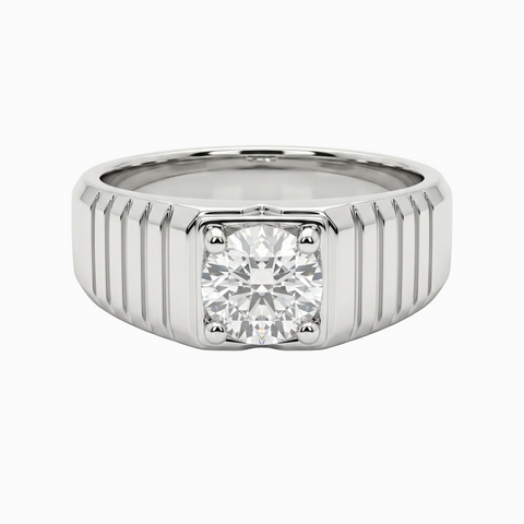 Statement Wedding Band - .81ct