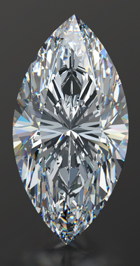 4.35 Carat Marquise Lab Grown Diamond: PC11X687560788