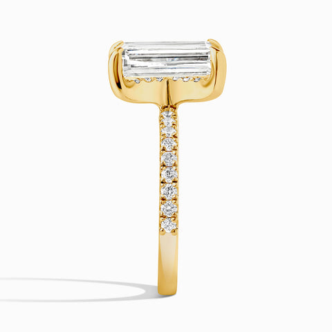Frame Solitaire Ring - 6.21 cttw