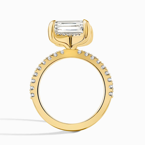 Frame Solitaire Ring - 6.21 cttw