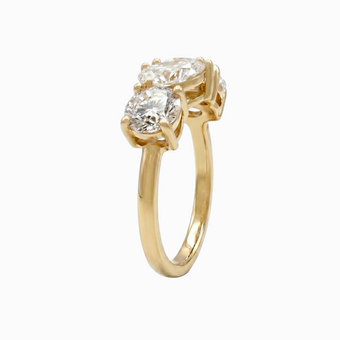 4 Stone Fashion Ring