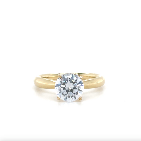 PCJSM0468EC150 Ski Tip Solitaire  - 1.50ct