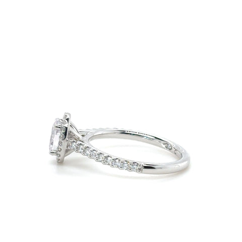 PCJSM0361ECH075 Pave Halo - 0.75ct