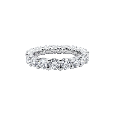 Round Eternity Band Ready to Ship