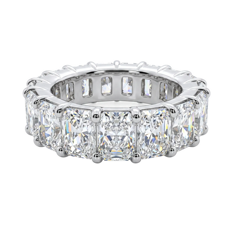 Radiant Eternity Band 6ct, 8.75 and 10.75ct TW