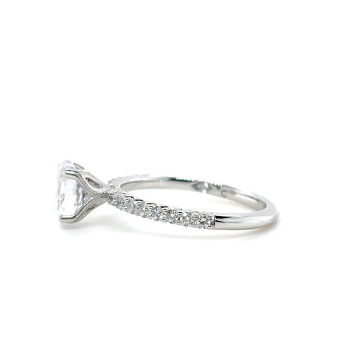 PCJSM0208EC100 Pave 360 Solitaire - 1.00ct