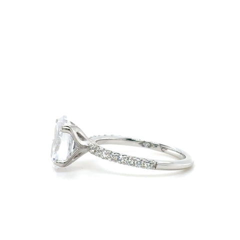 PCJSM0208EC200 Pave 360 Solitaire - 2.00ct