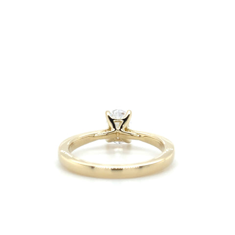 PCJSM0512EC075 Beaded Solitaire - 0.75ct