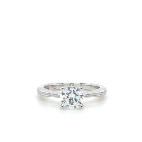 PCJSM0512EC100 Beaded Solitaire - 1.00ct