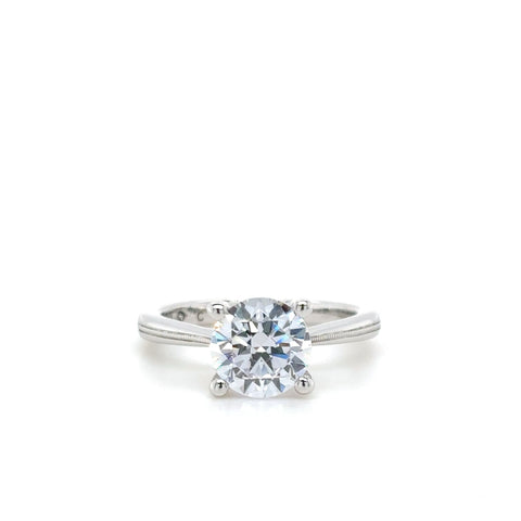 PCJSM0512EC200 Beaded Solitaire  - 2.00ct