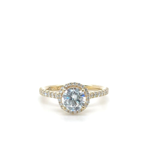 PCJSM0361ECH100 Pave Halo - 1.00ct
