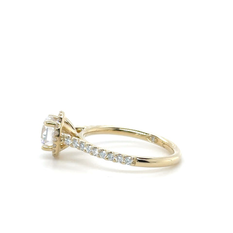 PCJSM0361ECH100 Pave Halo - 1.00ct