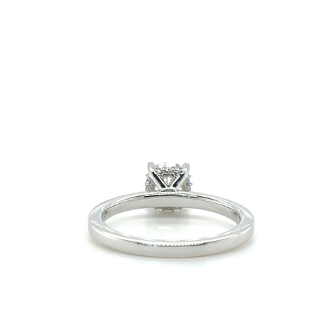 PCJSM1748E075 Hidden Halo - 0.75ct