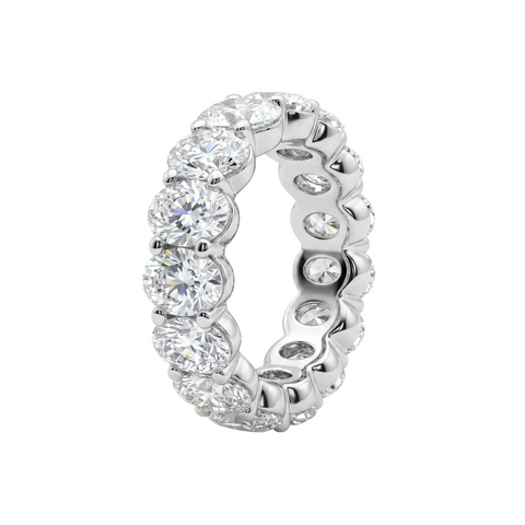 Oval Eternity Band 5.5 CT, 7.75 CT, and 10 CTTW